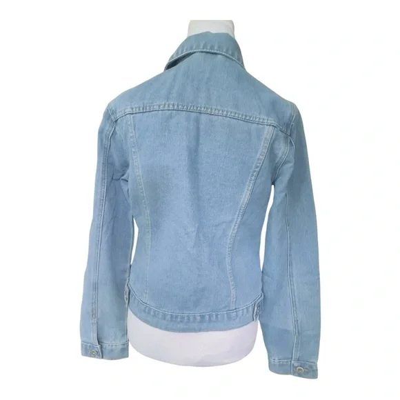 California vintage Classic Denim Jean Jacket for Women NWOT Size Medium - Picture 4 of 5
